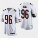 Chicago Bears #96 Akiem Hicks White Stitched Game Jersey