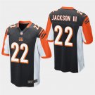 Cincinnati Bengals #22 William Jackson III Black Stitched Game Jersey