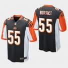 Cincinnati Bengals #55 Vontaze Burfict Black Stitched Game Jersey