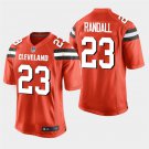 Cleveland Browns #23 Damarious Randall Orange Stitched Game Jersey