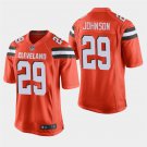 Cleveland Browns #29 Duke Johnson Orange Stitched Game Jersey