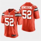 Cleveland Browns #52 Ray-Ray Armstrong Orange Stitched Game Jersey