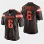 Cleveland Browns #6 Baker Mayfield Brown Stitched Game Jersey