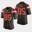 Cleveland Browns #85 David Njoku Brown Stitched Game Jersey