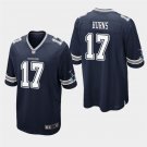 Dallas Cowboys #17 Allen Hurns Navy Stitched Game Jersey