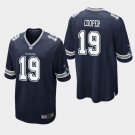 Dallas Cowboys #19 Amari Cooper Navy Stitched Game Jersey