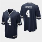 Dallas Cowboys #4 Dak Prescott Navy Stitched Game Jersey