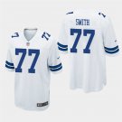 Dallas Cowboys #77 Tyron Smith White Stitched Game Jersey