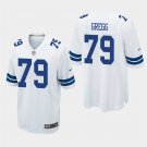 Dallas Cowboys #79 Forrest Gregg White Stitched Game Jersey