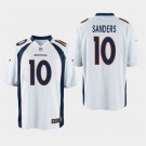 Denver Broncos #10 Emmanuel Sanders White Stitched Game Jersey