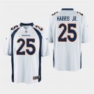 Denver Broncos #25 Chris Harris Jr. White Stitched Game Jersey