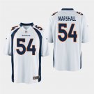 Denver Broncos #54 Brandon Marshall White Stitched Game Jersey