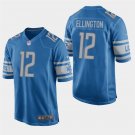 Detroit Lions #12 Bruce Ellington Blue Stitched Game Jersey