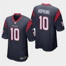 Houston Texans #10 DeAndre Hopkins Navy Stitched Game Jersey