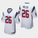 Houston Texans #26 Lamar Miller White Stitched Game Jersey