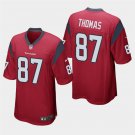 Houston Texans #87 Demaryius Thomas Red Stitched Game Jersey