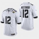 Jacksonville Jaguars #12 Dede Westbrook White Stitched Game Jersey