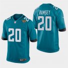 Jacksonville Jaguars #20 Jalen Ramsey Teal Stitched Game Jersey