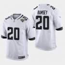 Jacksonville Jaguars #20 Jalen Ramsey White Stitched Game Jersey