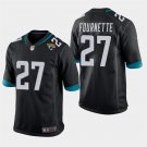 Jacksonville Jaguars #27 Leonard Fournette Black Stitched Game Jersey