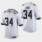 Jacksonville Jaguars #34 Carlos Hyde White Stitched Game Jersey
