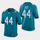 Jacksonville Jaguars #44 Myles Jack Teal Stitched Game Jersey