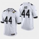 Jacksonville Jaguars #44 Myles Jack White Stitched Game Jersey