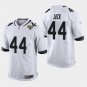 Jacksonville Jaguars #44 Myles Jack White Stitched Game Jersey