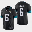 Jacksonville Jaguars #6 Cody Kessler Black Stitched Game Jersey
