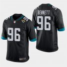 Jacksonville Jaguars #96 Michael Bennett Black Stitched Game Jersey