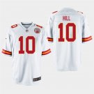 Kansas City Chiefs #10 Tyreek Hill White Stitched Game Jersey