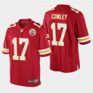 Kansas City Chiefs #17 Chris Conley Red Stitched Game Jersey