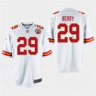 Kansas City Chiefs #29 Eric Berry White Stitched Game Jersey