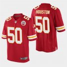 Kansas City Chiefs #50 Justin Houston Red Stitched Game Jersey