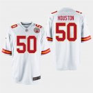 Kansas City Chiefs #50 Justin Houston White Stitched Game Jersey