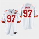 Kansas City Chiefs #97 Allen Bailey White Stitched Game Jersey