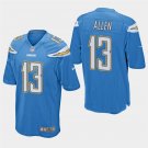 Los Angeles Chargers #13 Keenan Allen Powder Blue Stitched Game Jersey