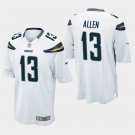 Los Angeles Chargers #13 Keenan Allen White Stitched Game Jersey