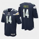 Los Angeles Chargers #14 Dan Fouts Navy Stitched Game Jersey