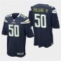 Los Angeles Chargers #50 Hayes Pullard III Navy Stitched Game Jersey