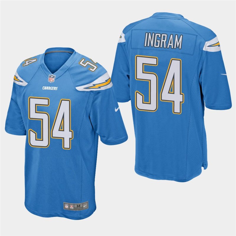 Los Angeles Chargers #54 Melvin Ingram Powder Blue Stitched Game Jersey