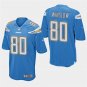 Los Angeles Chargers #80 Kellen Winslow Powder Blue Stitched Game Jersey
