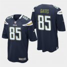 Los Angeles Chargers #85 Antonio Gates Navy Stitched Game Jersey