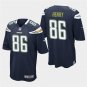 Los Angeles Chargers #86 Hunter Henry Navy Stitched Game Jersey