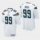 Los Angeles Chargers #99 Joey Bosa White Stitched Game Jersey