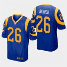 Los Angeles Rams #26 Mark Barron Royal Stitched Game Jersey