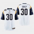 Los Angeles Rams #30 Todd Gurley White Stitched Game Jersey