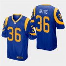 Los Angeles Rams #36 Jerome Bettis Royal Stitched Game Jersey