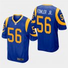 Los Angeles Rams #56 Dante Fowler Jr. Royal Stitched Game Jersey