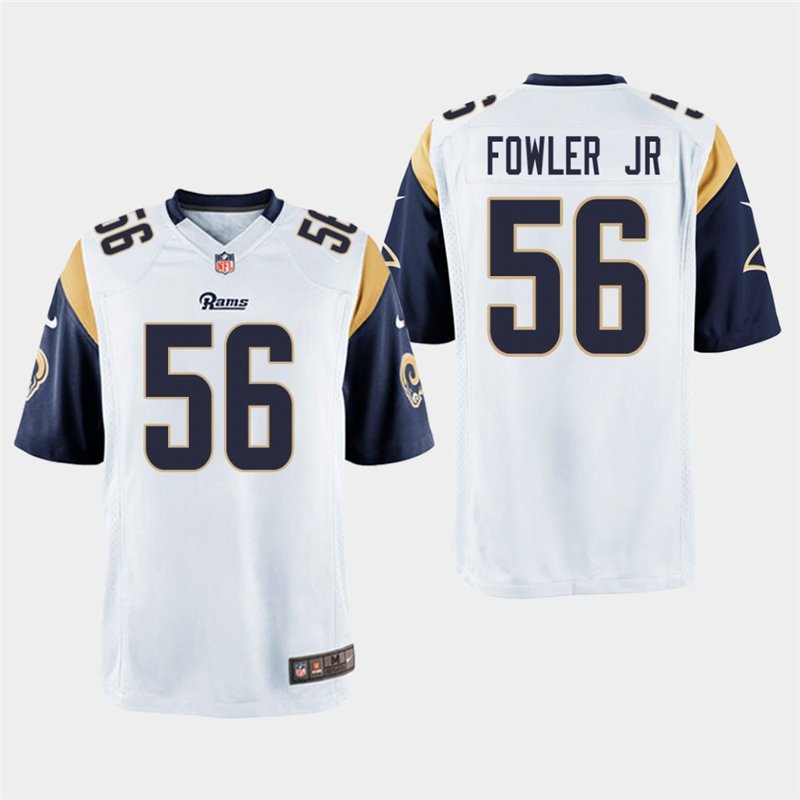 Los Angeles Rams #56 Dante Fowler Jr. White Stitched Game Jersey